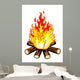 Camp Fire Wall Decal