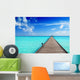 Jetty in the Maldives Wall Mural