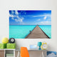 Jetty in the Maldives Wall Mural