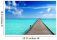 Jetty in the Maldives Wall Mural