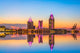 Mobile Alabama USA Skyline Wall Decal