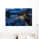 Blue Hour Ottaquechee Falls Wall Decal