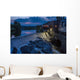 Blue Hour Ottaquechee Falls Wall Decal