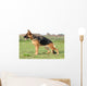 Statique De Berger Allemand Wall Mural