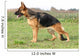 Statique De Berger Allemand Wall Mural