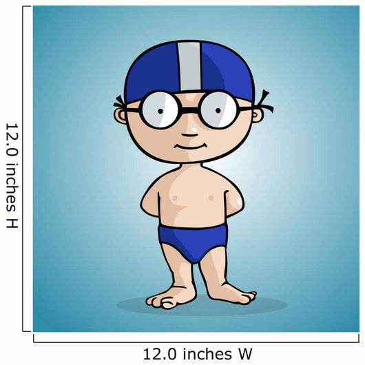 Swimmer Wall Mural