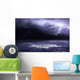 Dark Blue Sky Sea Wall Decal