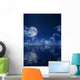Night Full Moon Wall Mural