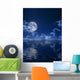 Night Full Moon Wall Decal Design 2
