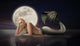 Mermaid with Full Moon