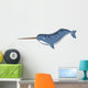 Cartoon Narwhal Wall Decal