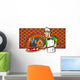 pizzaiolo devant son four Wall Decal