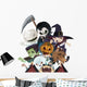Kids Cartoon Halloween Monsters Wall Decal