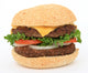 Beef Burger over White Wall Decal