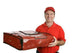 pizza man & thermal bag Wall Decal