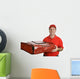 Pizza Man Thermal Bag Wall Decal