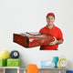 pizza man & thermal bag Wall Decal