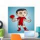 Ping Pong player Wall Mural