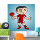 Ping Pong player Wall Mural