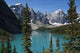 Valley Ten Peaks Wall Decal