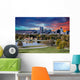 Denver Skyline and Mountains Wall Decal
