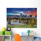 Denver Skyline and Mountains Wall Decal