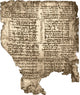 Old Sheet Bible Manuscript