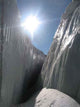 Inside Crevasse Wall Decal