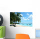 Palm Trees and Boats Wall Decal
