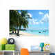 Palm Trees and Boats Wall Decal