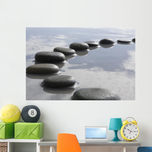 Stepping Stones Wall Mural