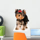 Puppy of the terrier in studio Wall Decal