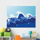 Waves Wall Mural