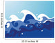 Waves Wall Mural