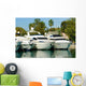 des yatch Wall Mural
