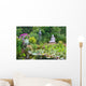 Peaceful Garden Pond Wall Mural