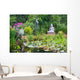 Peaceful Garden Pond Wall Mural