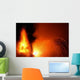 Eruption Volcano Stromboli Wall Decal