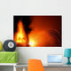 Eruption Volcano Stromboli Wall Decal