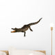 Little Crocodile White Wall Decal