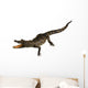 Little Crocodile White Wall Decal