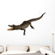 Little Crocodile White Wall Decal