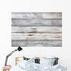 Weathered White Wooden Wall Decal