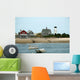 beach homes on the water Wall Mural
