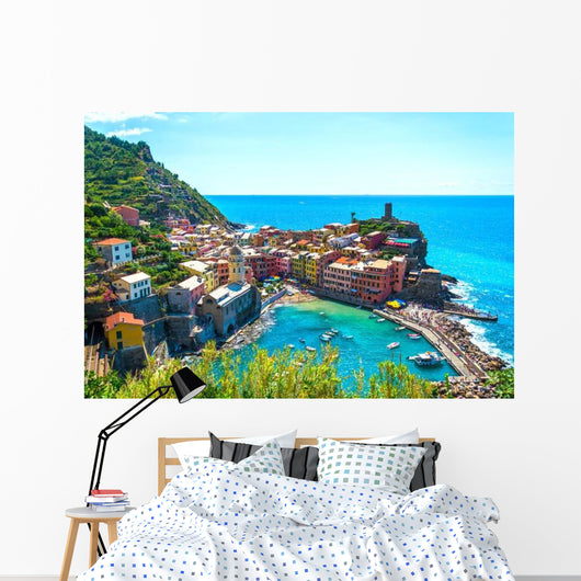 Vernazza Cinque Terre Liguria Wall Decal