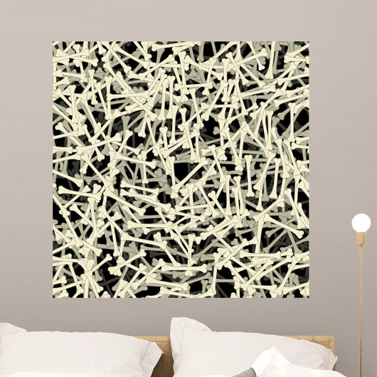 Bone Texture Tile Wall Decal Design 2