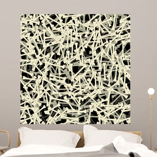 Bone Texture Tile Wall Decal Design 2