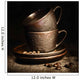 coffee cups Wall Mural