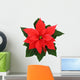 Poinsettia Wall Decal