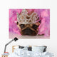 Adorable Pug Dressed up as a Princess Wall Mural
